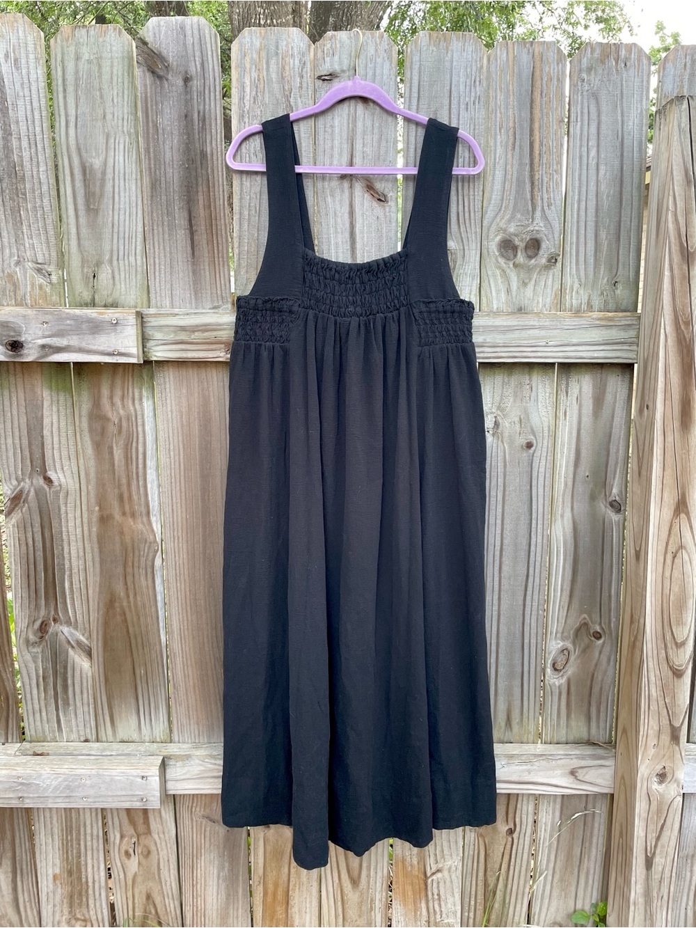 Free People Smocked Strap Midi Dress